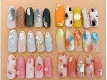 ネイルサロンアンドジュエリー アリュール(ALLURE)/４月定額デザイン☆彡