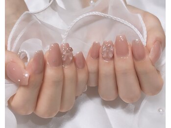 クリアリボンネイル