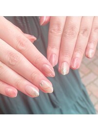 peach nail♪
