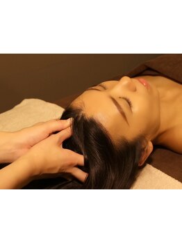 ヘッドスパで癒されたい