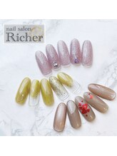 エスフィーネイルサロン リシェル(Esfy nailsalon Richer)/2025年2月 定額デザイン