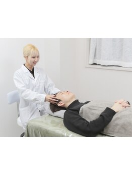 ヘッドスパで癒されたい