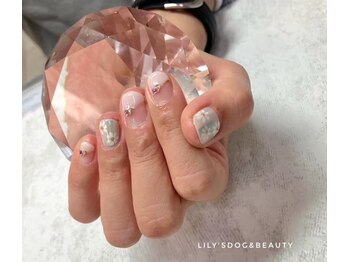 リリーズドッグアンドビューティー(Lily's Dog&Beauty)の写真/《当店人気No1★毎月変わる30種類定額ネイル6578円》夏ネイルを豊富にご用意！季節にぴったりのデザイン♪