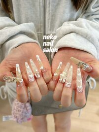 クリスマス　雪　ハート