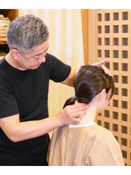 古家野整骨院/背骨骨盤バランス検査