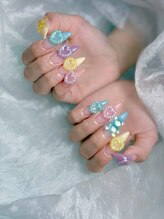 ハイビューティー 渋谷(Hi Beauty)/ネイルチップ長さだし　持ち込み