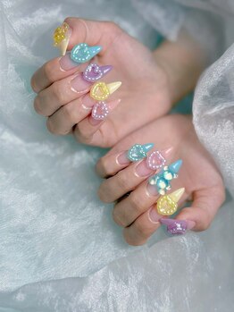 ハイビューティー 渋谷(Hi Beauty)/ネイルチップ長さだし 持ち込み