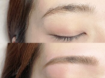 コム 草加マルイ店(com by neolive)/平行眉毛【美眉wax脱毛】