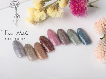 流行りのフラッシュネイル☆