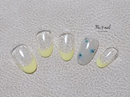 押し花＋フレンチ＊