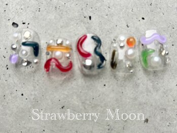 サロンストロベリームーン(Salon Strawberry Moon)/ちぐはぐ¥8500 ※KEITO担当