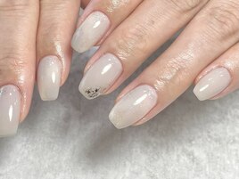 シンプルオフィスネイル☆