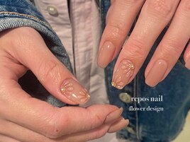 ぷっくりお花ネイル¥6,300