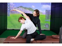 プリサイズ ゴルフラボ 新宿御苑前(Precise golf lab)の雰囲気（早いうちにケア！健康的な毎日をサポート♪）