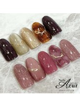 ネイルズアジュール アピタ新潟西店(Nailz Azur)/ハンド　定額デザインCコース