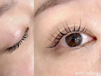 ミライ 福津店(mirai)の写真/【私だけのオーダーメイドまつ毛が叶う】卒業式や新生活に向けてメイク時短&華やかさUP◎学割クーポンcheck