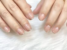 ファメル 赤坂店(Fam-er)/ワンカラー&ミラーフレンチ