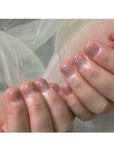 ネイルズ ウィスブランカ(Nails wisBlanca)/ショートネイル/定額アート