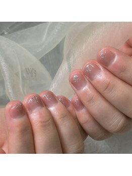 ネイルズ ウィスブランカ(Nails wisBlanca)/ショートネイル/定額アート