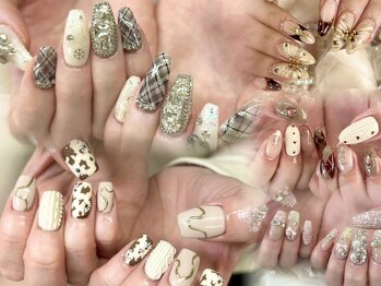 ベーシック ネイルウィザードアカデミー 本厚木店(Basic×NailWizardAcademy)の写真/【SNS持ち込みデザイン120分☆】季節感やトレンドを取り入れたデザインはBasicにお任せ♪理想の指先へ