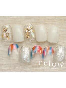 リロウ(relow)/8月のキャンペーンアート☆1,2