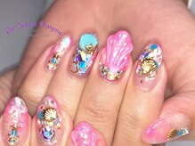 アン ジョーヌドラゴ/【自爪ネイル】人魚の鱗ネイル