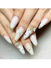 クリーク(CREEK)/持ち込みスカルプジェルアート