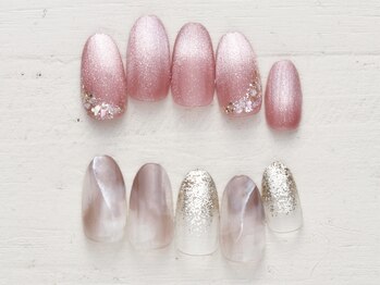 ネイルミックス 池袋店(Nail Mix)の写真/【4990円★プチトレンドコース(60分)】 9種から選ぶ最新デザイン！!時短×可愛いはNailMix♪（新作4/1～）