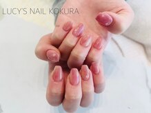 ルーシーズ アイラッシュアンドネイル 小倉店(Lucy's Eyelash&Nail)/桃ネイル