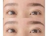 【ハリウッドブロウリフト】毛流れから変える眉毛パーマ　眉WAX脱毛込  ¥6980