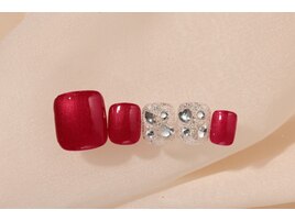 フットキラキラネイル