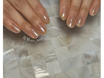 アオネイル(青桜 ao_nail_)/《人気No.1》マグネットネイル