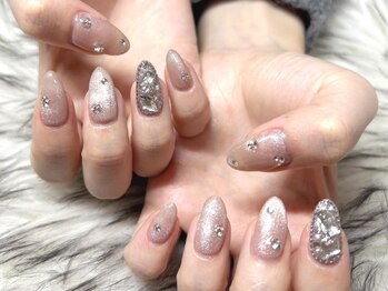 アンジュ 五反田店(Ange)の写真/【イベントに!!うる艶マグネット♪】ワンホン/定額/スカルプ/長さ出し/シンプルまで◎キラキラSNS映えも…*