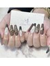 【スカルプ】トップネイリスト担当　持ち込みデザインOK 15400円♪