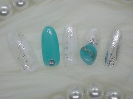 天然石ネイル￥13,904