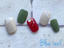 ネイルアンドまつげエクステ ブルーリーフ 四谷三丁目店(Blue Reef)/レースネイル