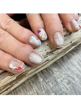 爪屋べっぴん堂/バレンタインネイル