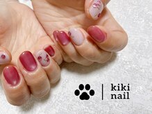 キキネイル 二子玉川(kikinail)/3.4月定額A/さくらんぼネイル