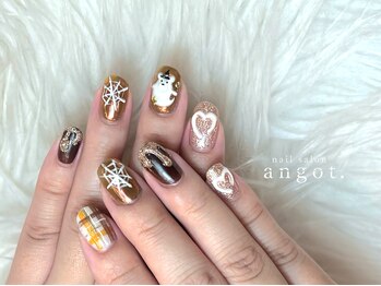 アンガット(angot.)/おばけクマさんフルアート☆