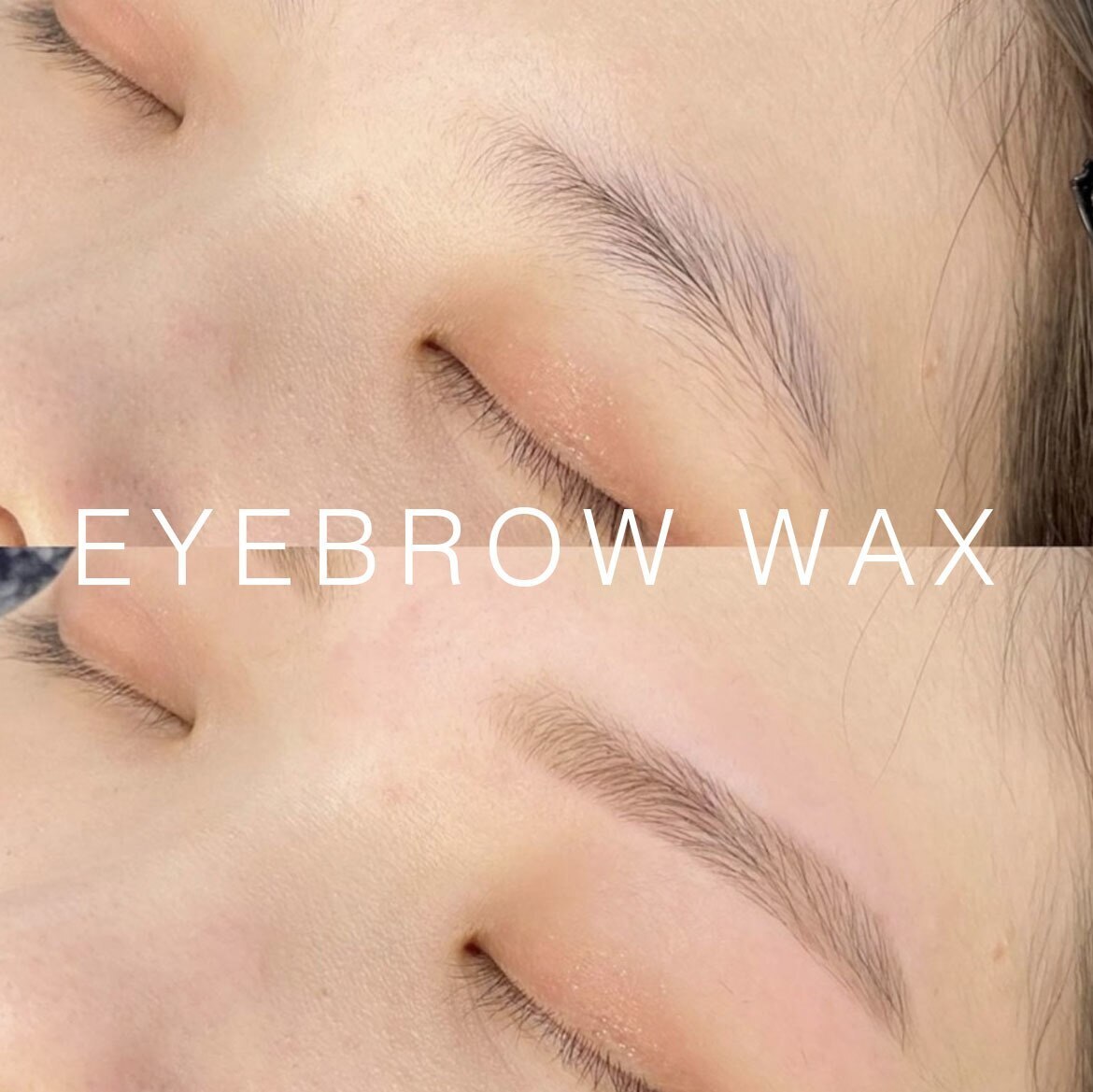 【眉毛スタイリング】オーダーメイドアイブロウWAX \4500《Wax＋間引き》