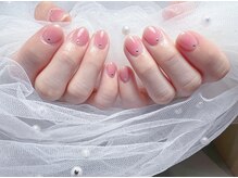 ルノリア(LUNORIA)/チークネイル　ストーン10粒