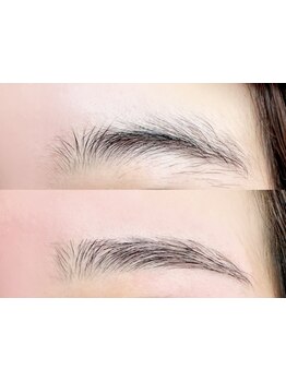 アイブロウメニューがあるサロン