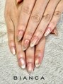 ビアンカ 恵比寿西口店(Bianca)&nbsp;持ち込みニュアンスネイルご新規様9000/リピーター様10000