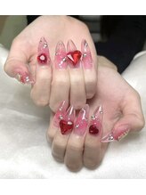 アヤメネイル/長さだし