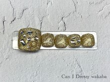 キャンアイドレッシー 若葉(Can I Dressy)/【フット定額ネイル　¥5590】