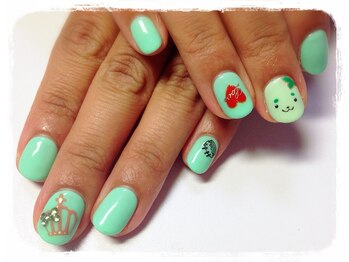 パステルネイル 鎌取店/キャラデザインも！ご提案