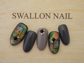 スワロンネイル(SWALLON NAIL)/7.8月定額ネイル