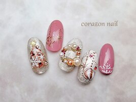 HAND★150分クリスマスネイル