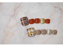 ブリオン 六本松店(Bullion)/フェミニンツイードネイル