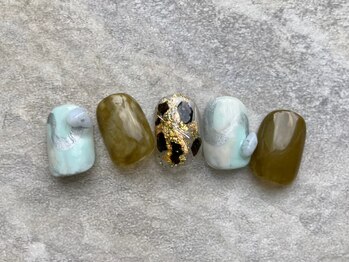 グラッドネイル 銀座店(GLAD nail)/ニュアンスホワイトネイル